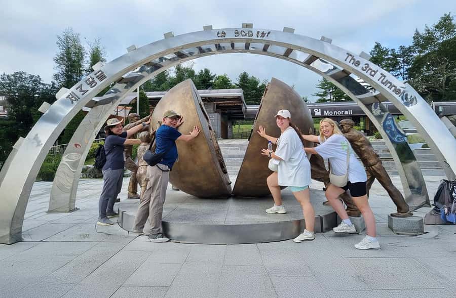 DMZTour from Seoul:3rd Tunnel,North Korea View&UNESCO Valley - Dora Observatory: the North Korea view and what to do with it