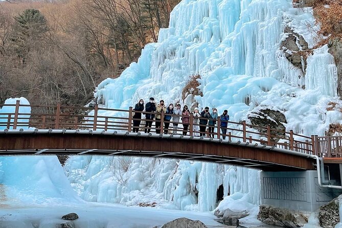 Eobi Ice Wall & Nami Island & Morning Calm Light Festival - Eobi Valley, Ice Wall, and Gail-ri: Fast Photos Before You Relax
