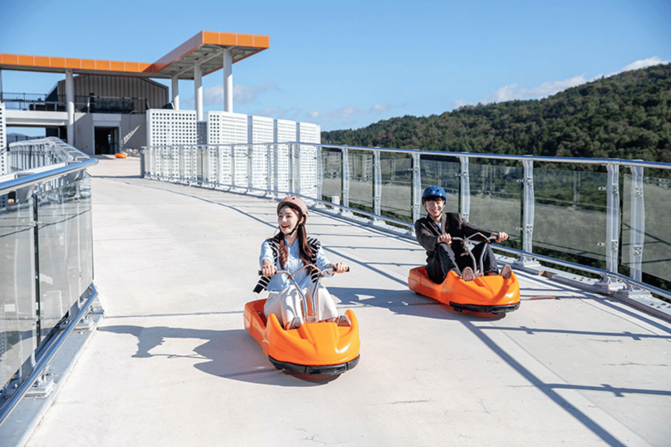 From Seoul: Full Day Trip to Alpaca Farm with Rail Bike - Gangchon Rail Park rail bike: 8.5 km, mostly downhill, with Bukhan River views