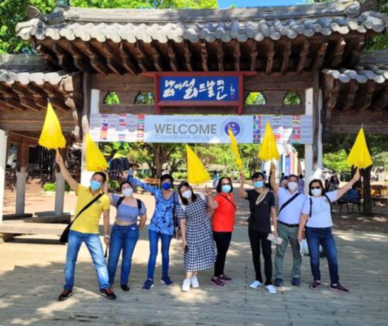 From Seoul: Nami Island, K-drama Garden & Rail Bike Day Tour - Gangchon Rail Park rail bike: the active break from sightseeing
