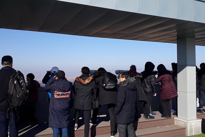Half Day DMZ tour & drop off at Incheon airport (private group) - Imjingak Pyeonghoa-Nuri Park: Freedom Bridge and the bullet-hole locomotive