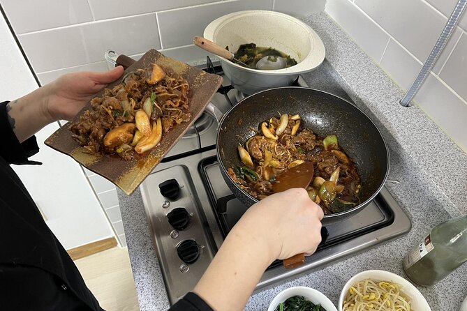 Korean Cooking Class in Seoul with a Professional Chef - Mangwon Market walk: picking ingredients and tasting Korean street snacks