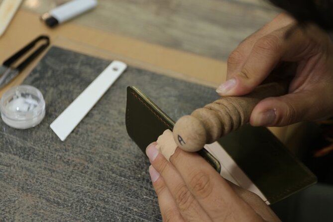 Leather Products Workshop in Seoul - Price and value: $38.49 for a handmade leather item