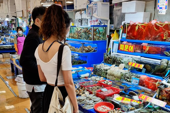 Noryangjin Fish Market Dinner - What you might eat: the realistic range of a market dinner