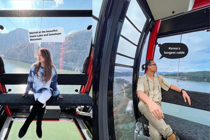 Samaksan Cable Car and Nami Island Day Escape with Railbike - How the guides can make or break the day