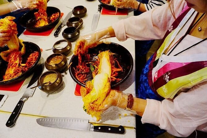 Secret Cooking Class in Seoul by Secret Food Tours - Dish 1: Cabbage Kimchi Pancake (Kimchi-buchimgae)