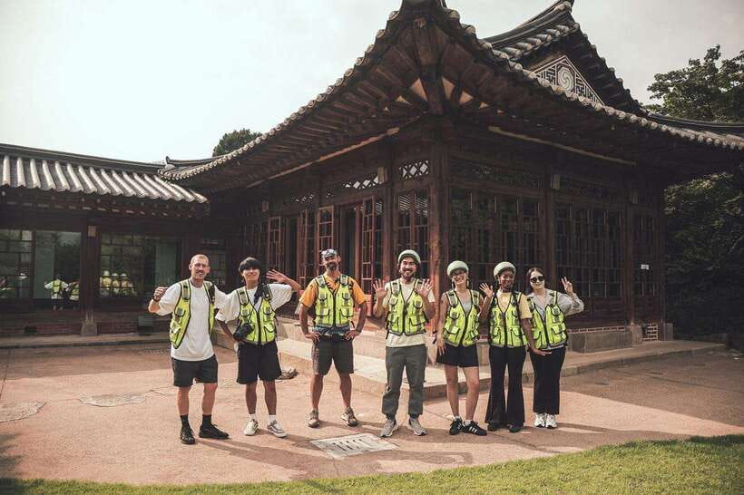 Seoul: Afternoon Ebike tour and "Happy Hour" food and drinks - 24-8 and the included happy hour: Chi-maek, Jeon, or Makgeolli