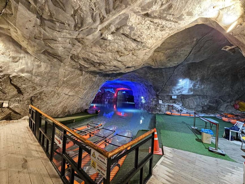 Seoul: Chungju Cruise, Cable Car & Cave Kayak Adventure Tour - Hwalok Cave and the kayak: the thrilling part, plus the cold reality