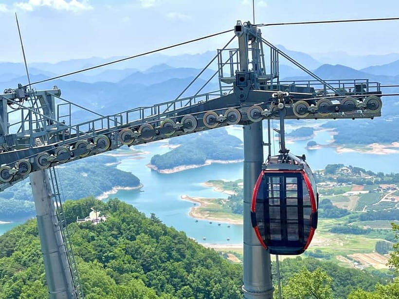 Seoul: Chungju Cruise, Cable Car & Cave Kayak Adventure Tour - Chungju Lake cruise: the calm part of your day, and the best photo timing