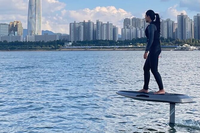 Seoul : Efoil & Windsurf Experiences in Han River - Weather, fitness, and water comfort: plan like it’s a real lesson