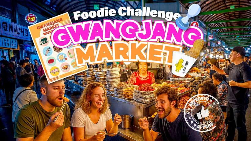 Seoul: Fearless Foodie Gwangjang Market Food Adventure - Your 2-Hour Walk Through Gwangjang Market’s Food Stalls