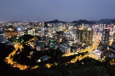 Seoul Food n Night view with Local Korean BBQ dinner Hongdae st. - Gwanghwamun Square after dark: start where Seoul centers itself