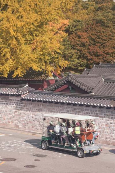 Seoul: Guided Tram Tour with Snacks and Hidden Alleys - Meeting point: the horse statue and the 2nd floor WeRide shop