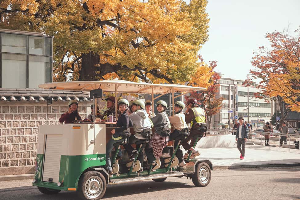 Seoul: Guided Tram Tour with Snacks and Hidden Alleys - Bukchon Hanok Village: short walk, big atmosphere