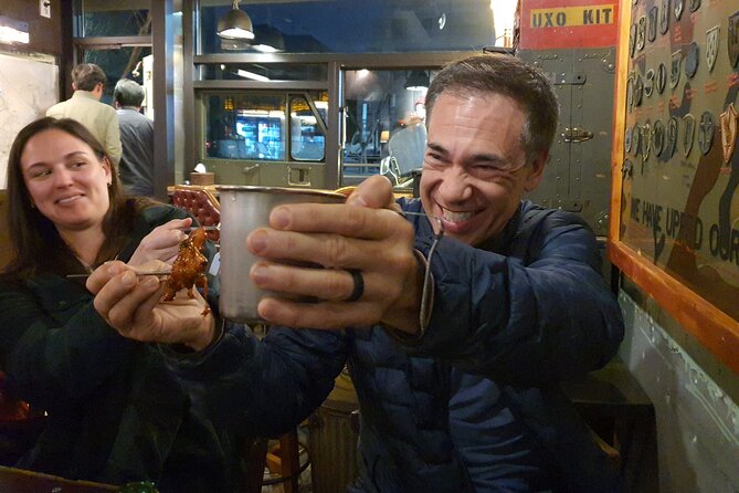 Seoul: Korean Chicken & Beer Night Tour with Local Hidden Gems - Three chicken-and-beer restaurants in the Mangwon area