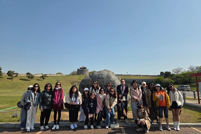 Seoul: Suwon Hwaseong & Waujeongsa & Starfield Heritage Tour - Waujeongsa Temple: Mountain Serenity and a Giant Outdoor Buddha