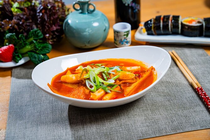 Seoul: Taste of Korea, Authentic Home Style Cooking Class - The Dishes You’ll Make: Gimbap, Tteokbokki, Haemul Pajeon, and Budae Jjigae