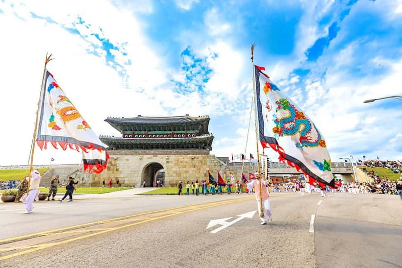 Seoul: The 62nd Suwon Hwaseong Cultural Festival Day Tour - Sept 29–Oct 4: fortress tour, K-drama filming spots, and reserved-seat night show