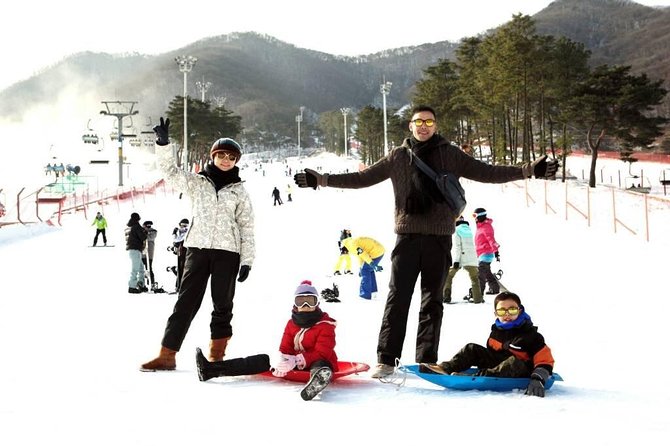 Ski Tour to Jisan Ski Resort from Seoul - Picking your snow plan: Snow Tour, Snow Slide, or the Ski Lesson upgrade