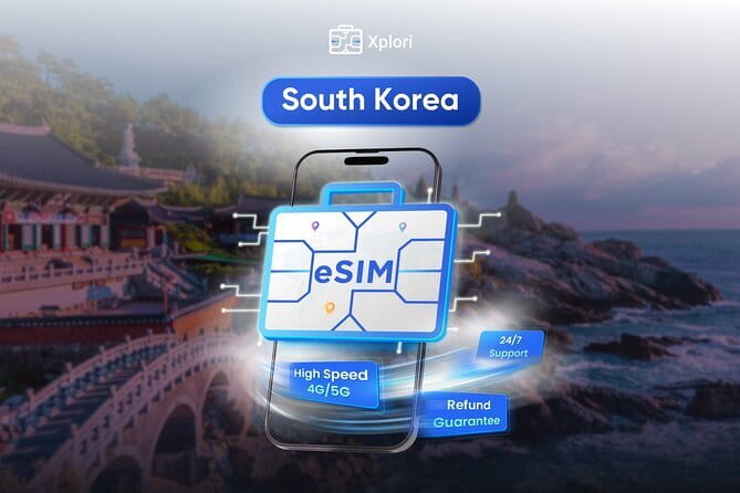 South Korea eSIM (3-30 days. Up to 45GB) - Key things to know before you buy