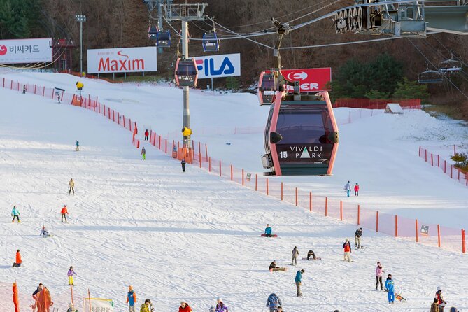 Vivaldi Park Winter Ski with Eobi Ice Valley Day Tour from Seoul - The Real Value: How the Tour Options Work (Shuttle, Ski, Snowboard, Gondola, Sled)